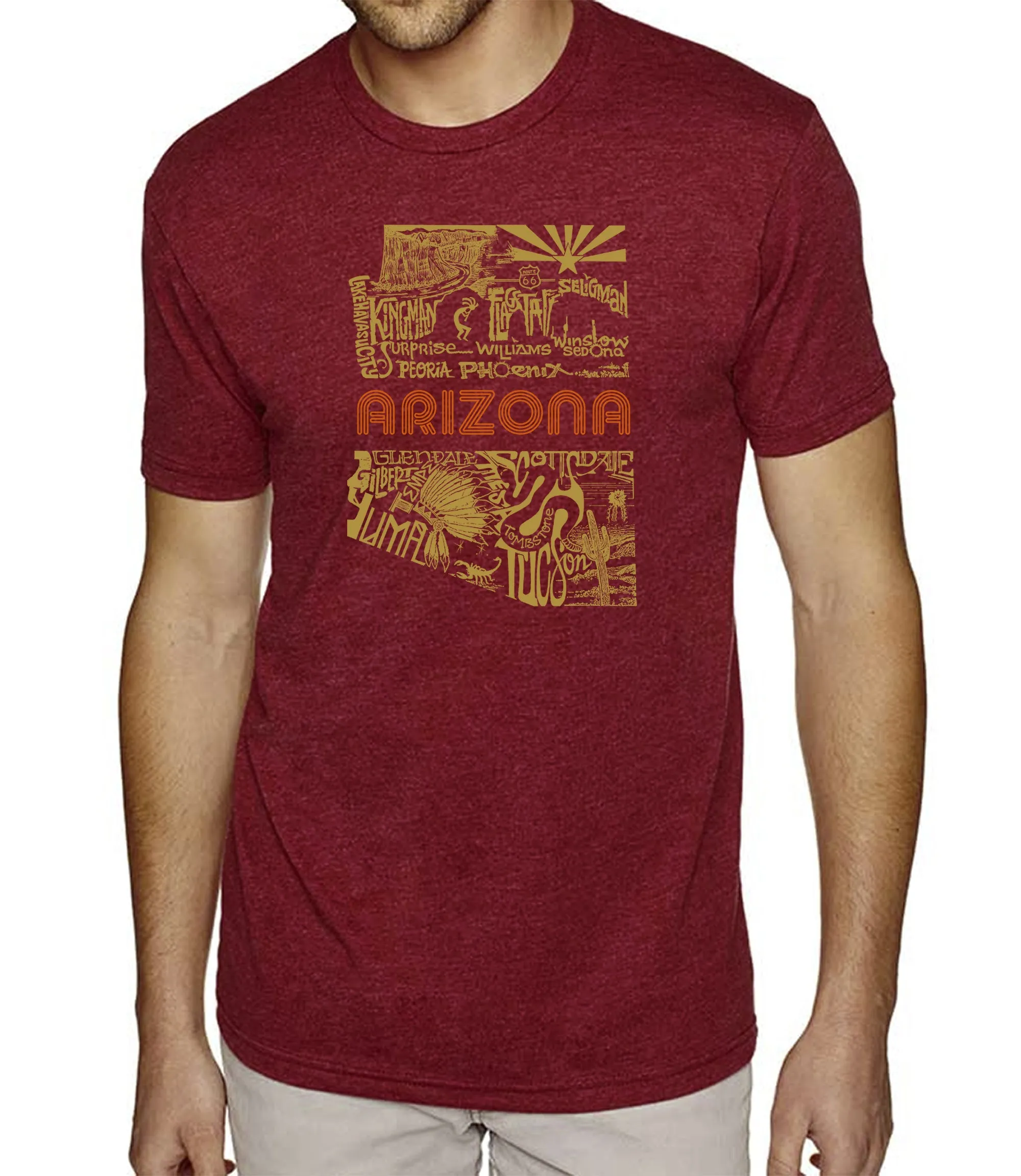 Az Pics - Men's Premium Blend Word Art T-Shirt sold by LA Pop Art product image thumbnail 4