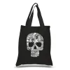 Sex, Drugs, Rock & Roll - Small Word Art Tote Bag sold by LA Pop Art