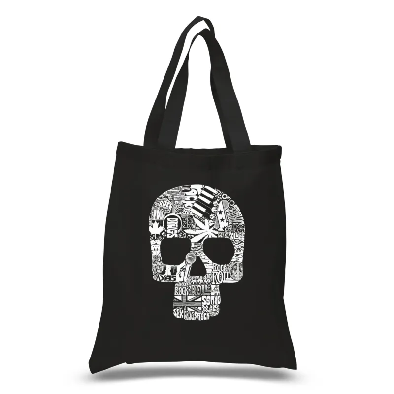 Sex, Drugs, Rock & Roll - Small Word Art Tote Bag sold by LA Pop Art