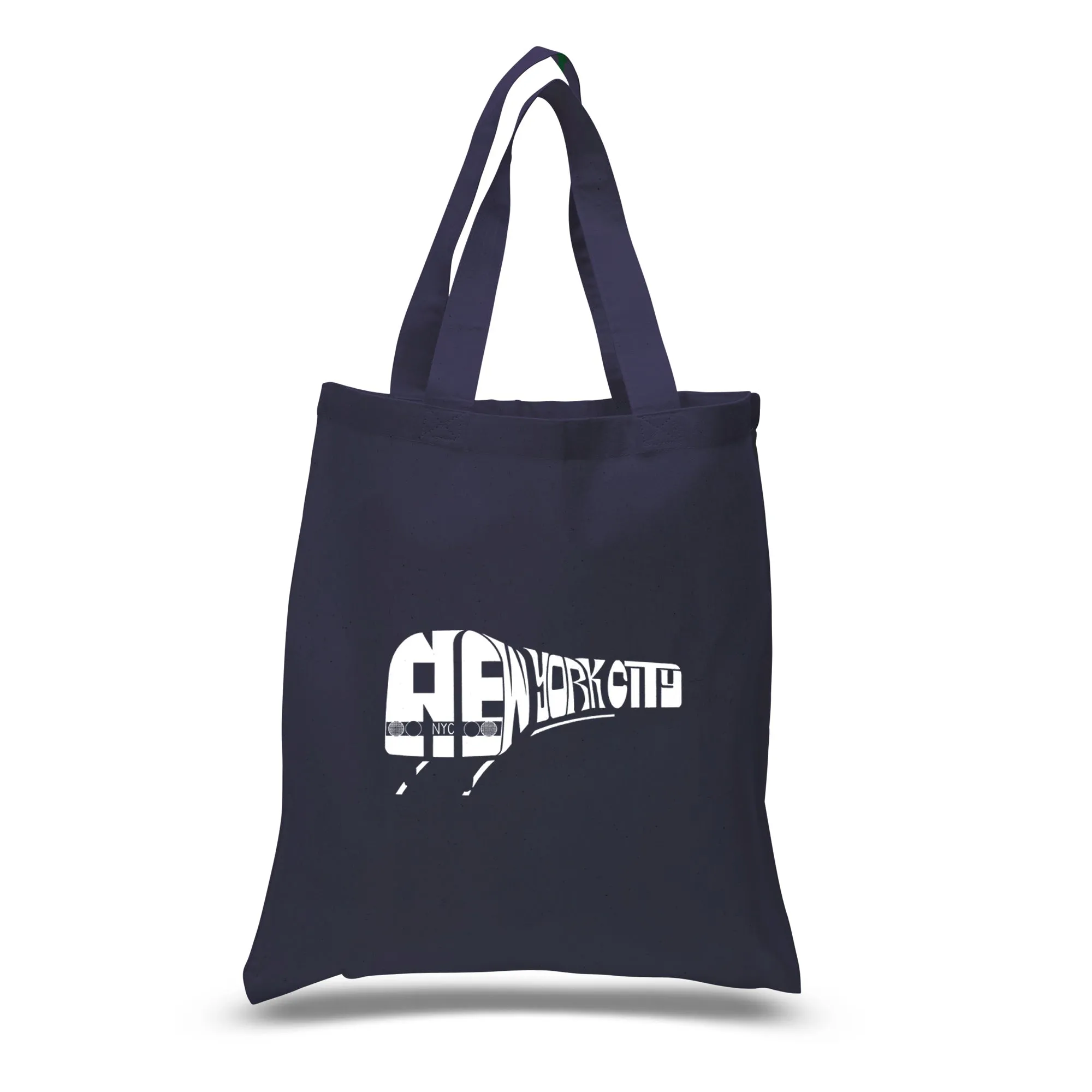NY SUBWAY - Small Word Art Tote Bag sold by LA Pop Art product image thumbnail 4
