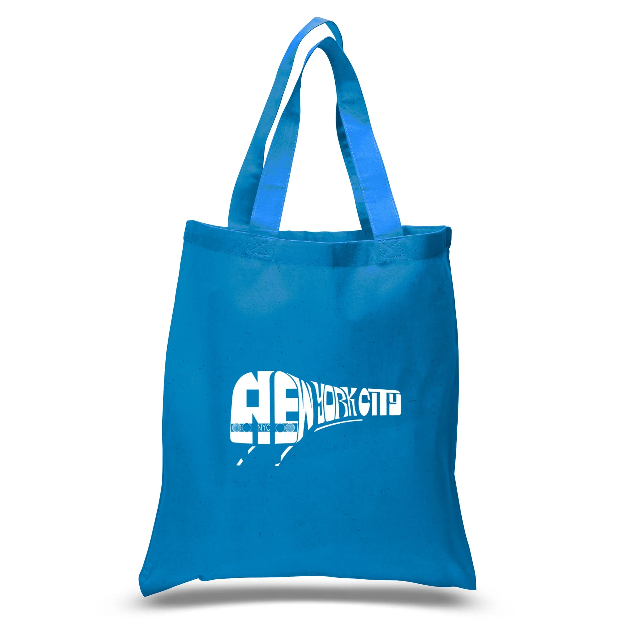 NY SUBWAY - Small Word Art Tote Bag sold by LA Pop Art product image thumbnail 5