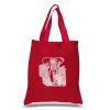 ELEPHANT - Small Word Art Tote Bag sold by LA Pop Art
