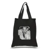 ELEPHANT - Small Word Art Tote Bag sold by LA Pop Art