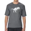 TYRANNOSAURUS REX - Men's Tall Word Art T-Shirt sold by LA Pop Art