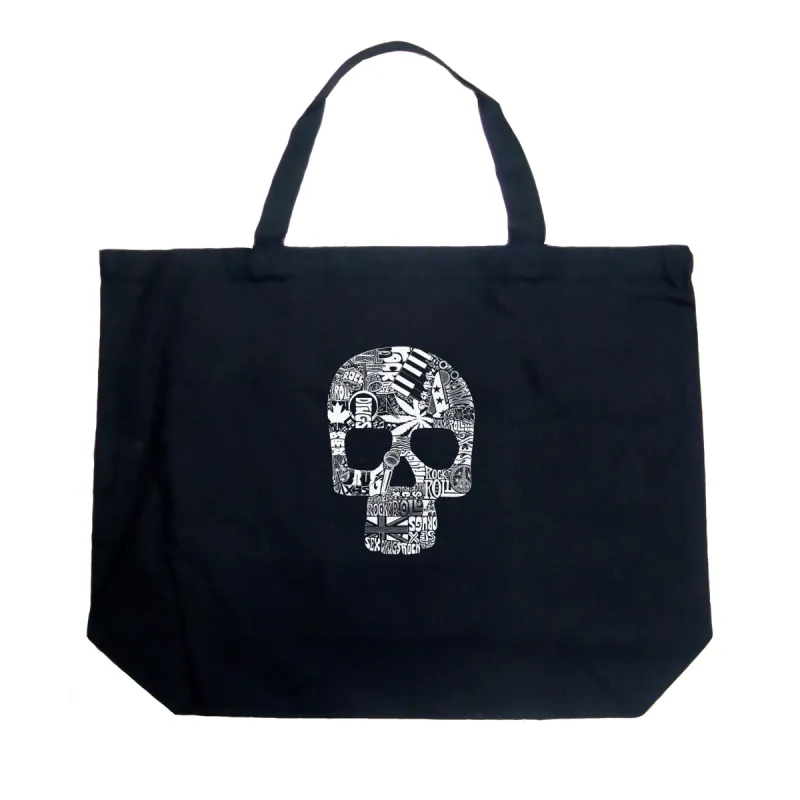 Sex, Drugs, Rock & Roll - Large Word Art Tote Bag sold by LA Pop Art