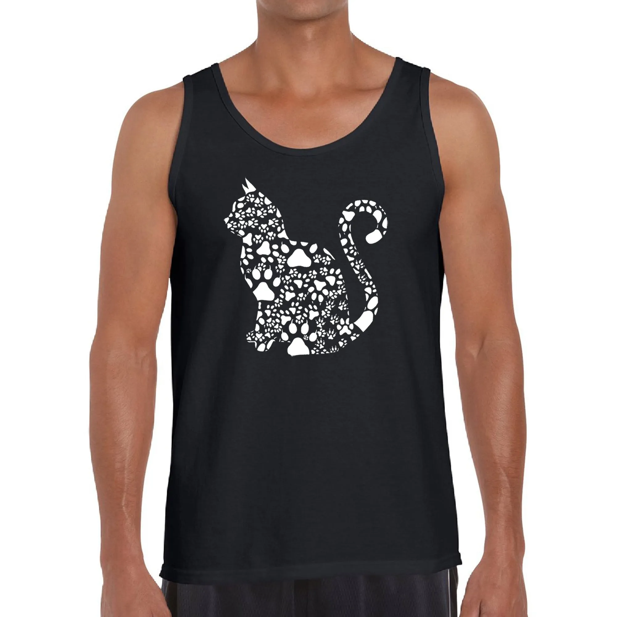 Cat Claws - Men's Word Art Tank Top sold by LA Pop Art