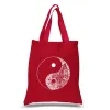 YIN YANG - Small Word Art Tote Bag sold by LA Pop Art