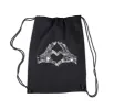 Finger Heart - Drawstring Backpack sold by LA Pop Art