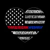 American Woman  - Women's Word Art T-Shirt sold by LA Pop Art