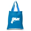BROOKLYN GUN - Small Word Art Tote Bag sold by LA Pop Art