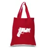BROOKLYN GUN - Small Word Art Tote Bag sold by LA Pop Art