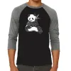 ENDANGERED SPECIES - Men's Raglan Baseball Word Art T-Shirt sold by LA Pop Art