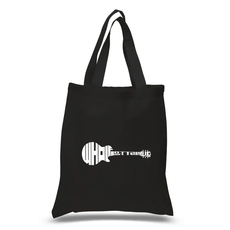 Whole Lotta Love - Small Word Art Tote Bag sold by LA Pop Art
