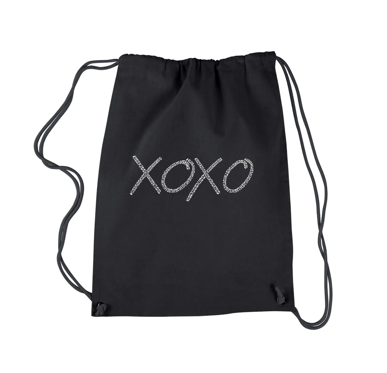 XOXO - Drawstring Backpack sold by LA Pop Art