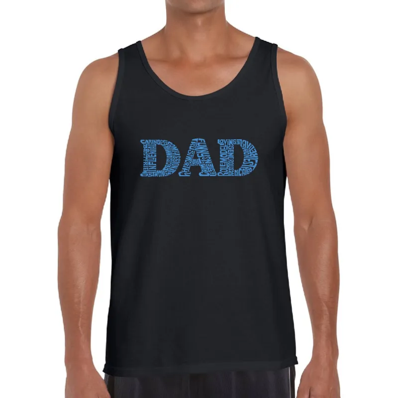 Dad - Men's Word Art Tank Top sold by LA Pop Art