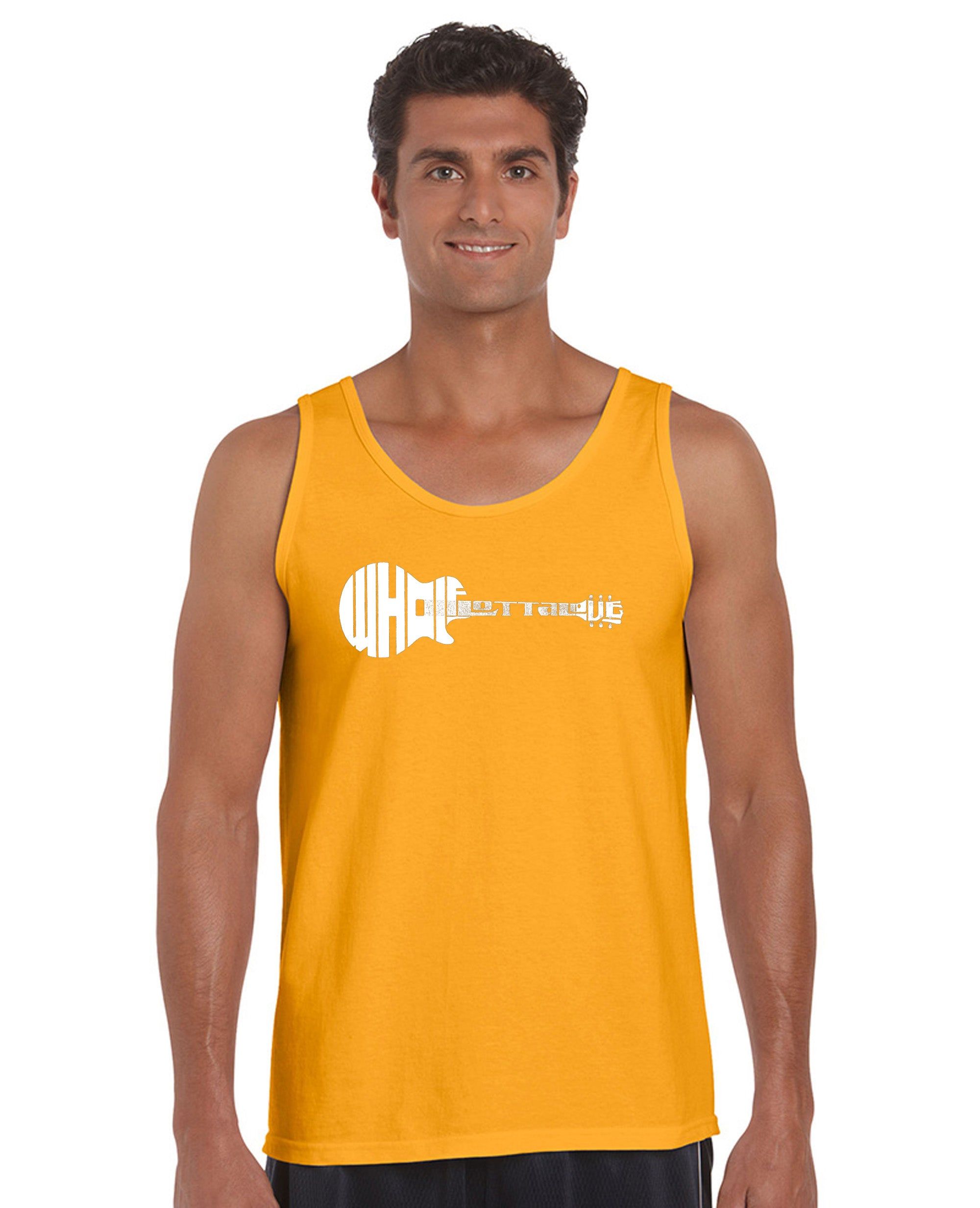 Whole Lotta Love - Men's Word Art Tank Top sold by LA Pop Art product image thumbnail 4