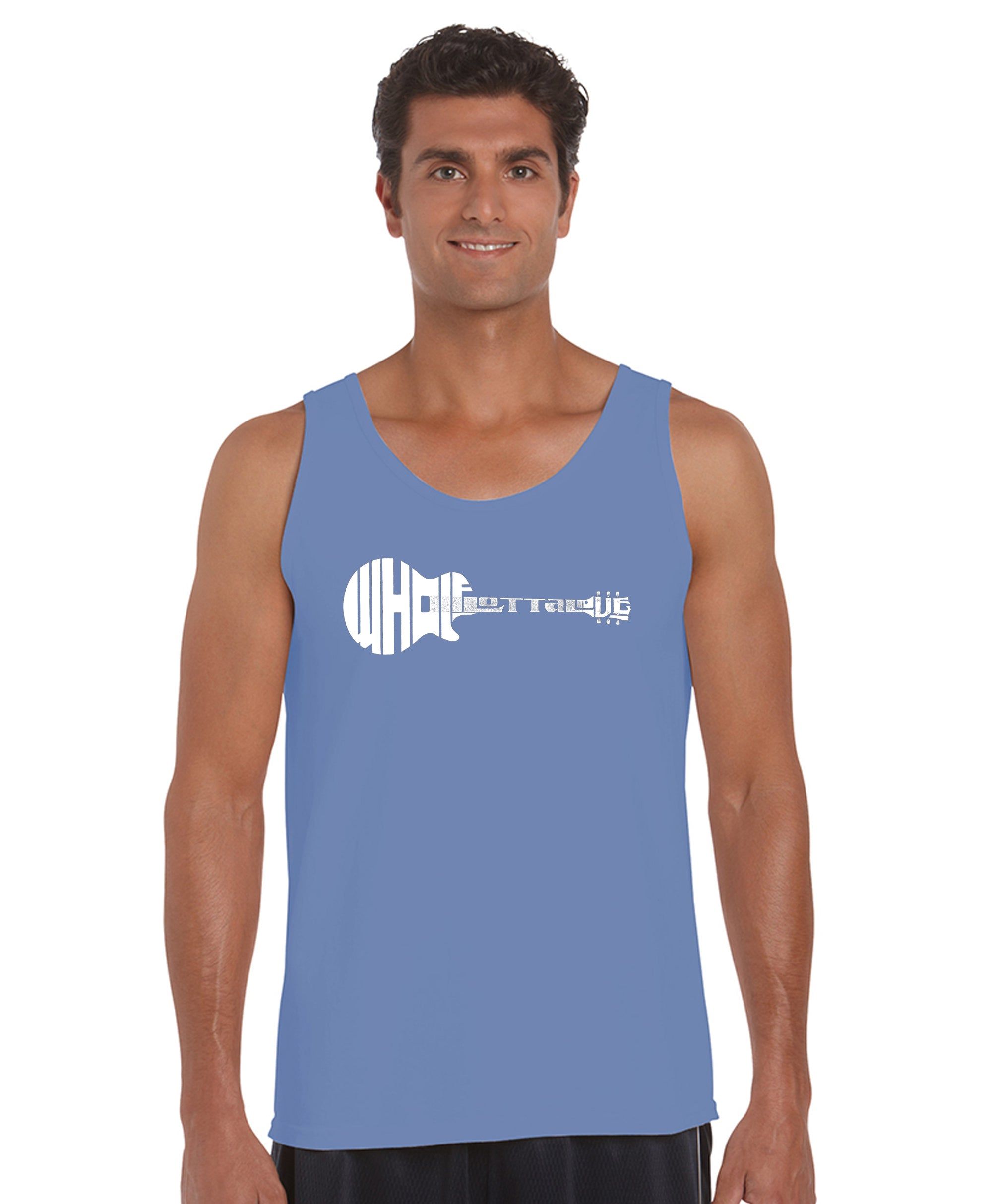 Whole Lotta Love - Men's Word Art Tank Top sold by LA Pop Art product image thumbnail 3