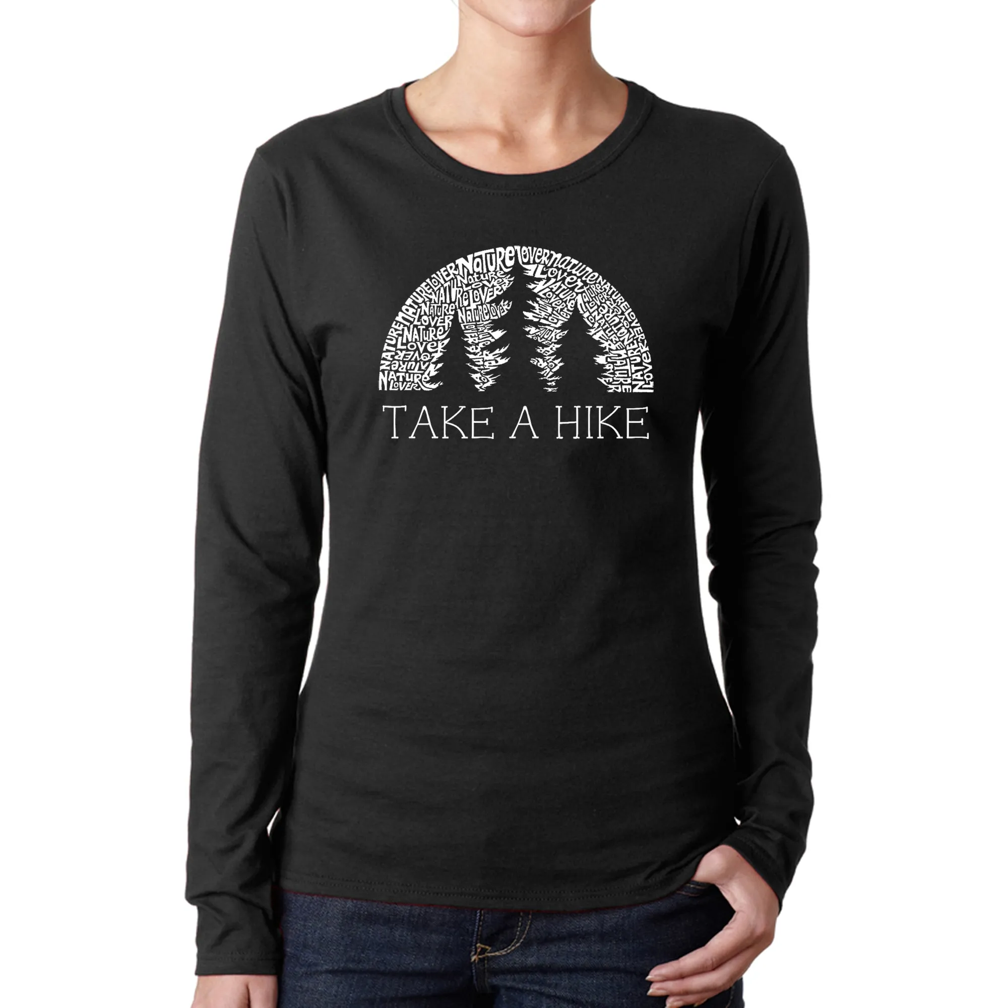 Nature Lover - Women's Word Art Long Sleeve T-Shirt sold by LA Pop Art