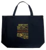 Az Pics - Large Word Art Tote Bag sold by LA Pop Art