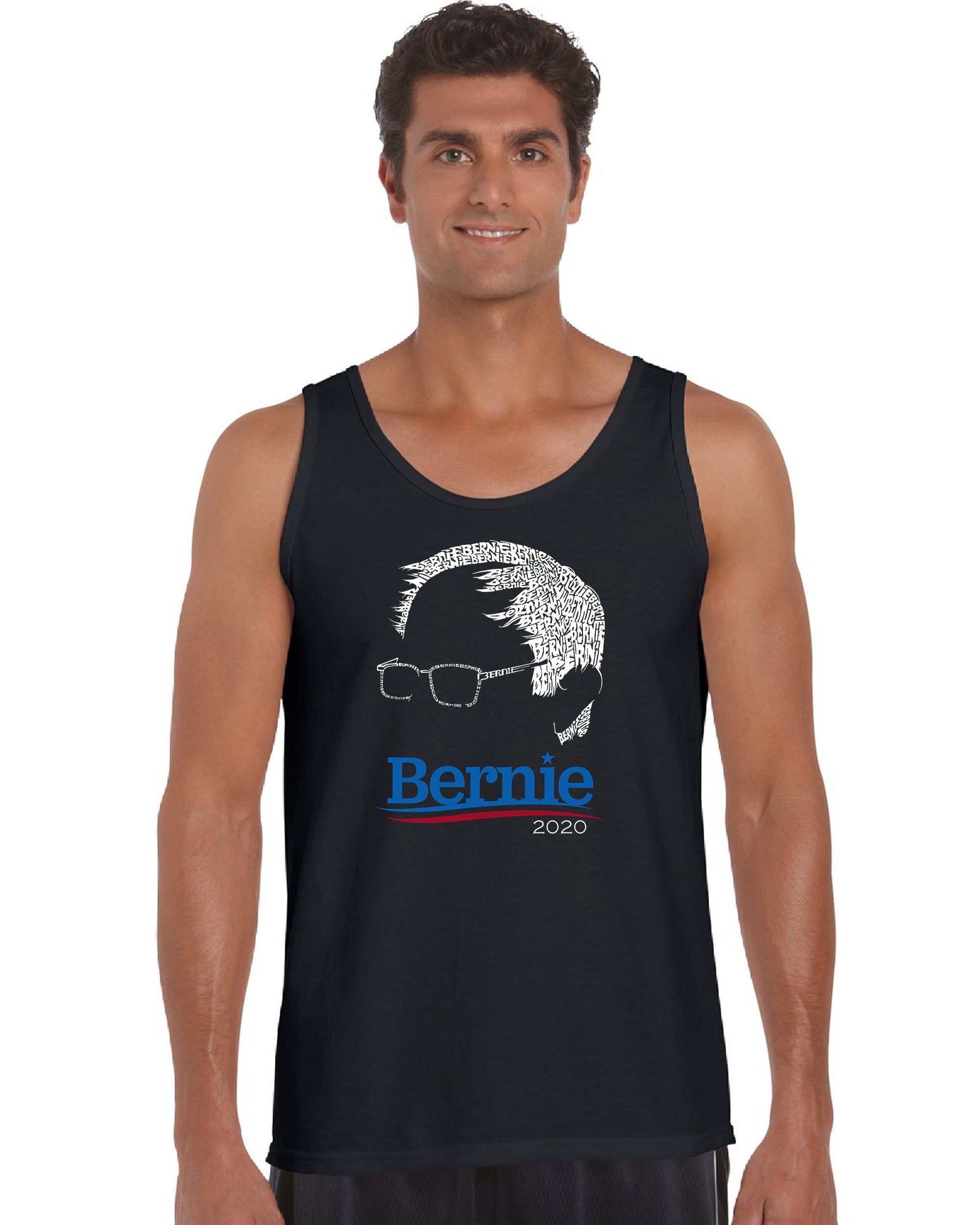 Bernie Sanders 2020 - Men's Word Art Tank Top sold by LA Pop Art