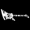 Metal Head - Men's Raglan Baseball Word Art T-Shirt sold by LA Pop Art