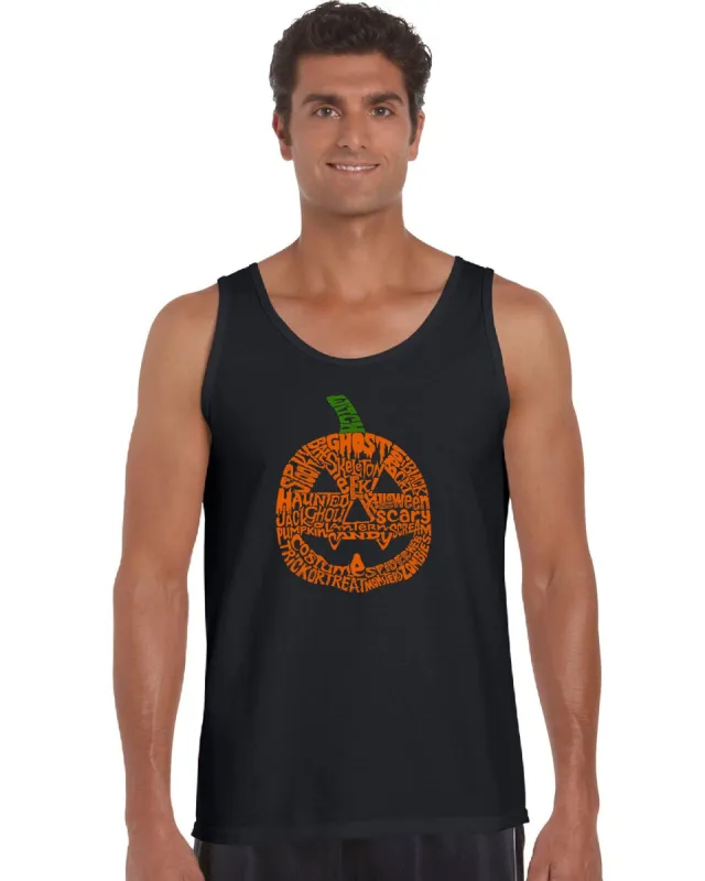 Pumpkin - Men's Word Art Tank Top sold by LA Pop Art