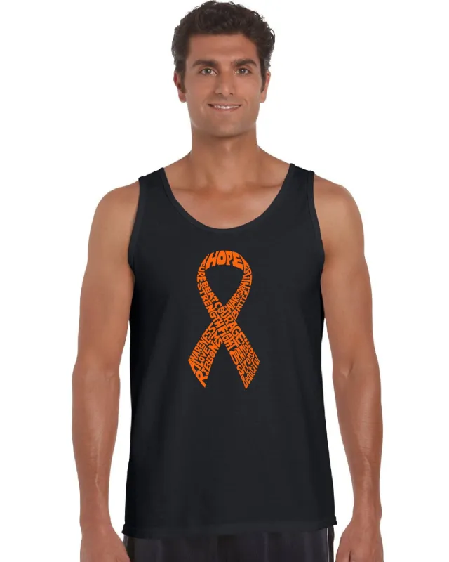Ms Ribbon - Men's Word Art Tank Top sold by LA Pop Art