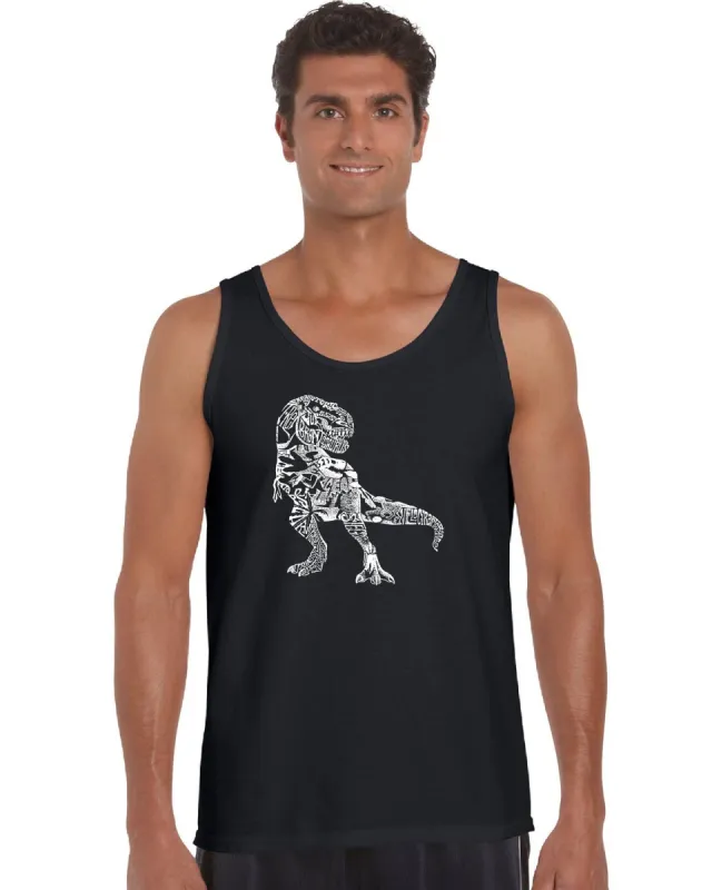 Dino Pics - Men's Word Art Tank Top sold by LA Pop Art