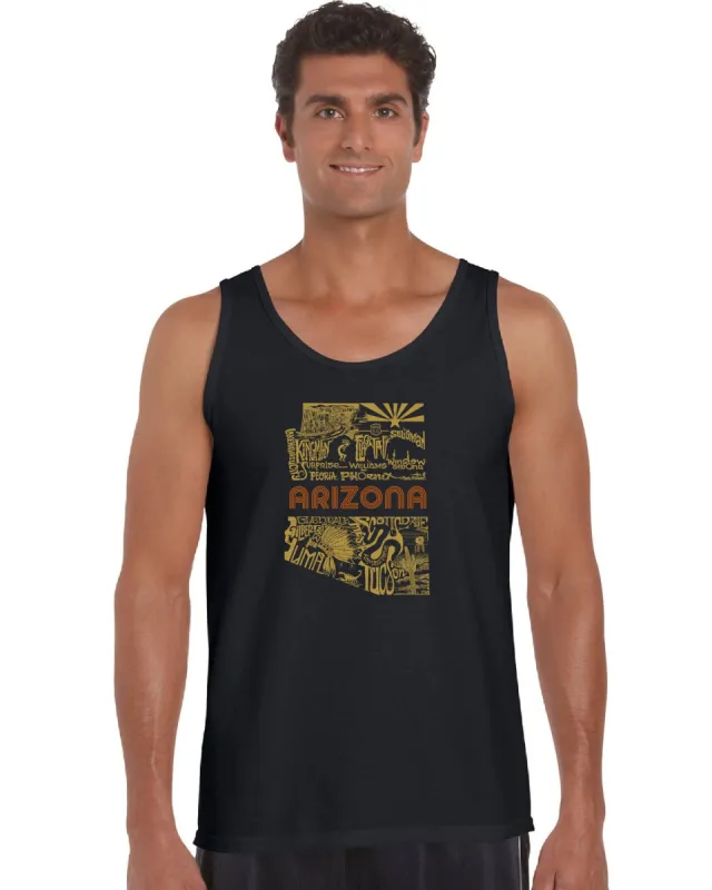 Az Pics - Men's Word Art Tank Top sold by LA Pop Art