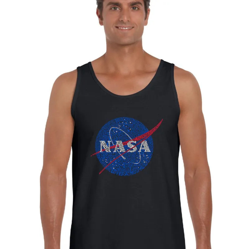 NASA's Most Notable Missions - Men's Word Art Tank Top sold by LA Pop Art