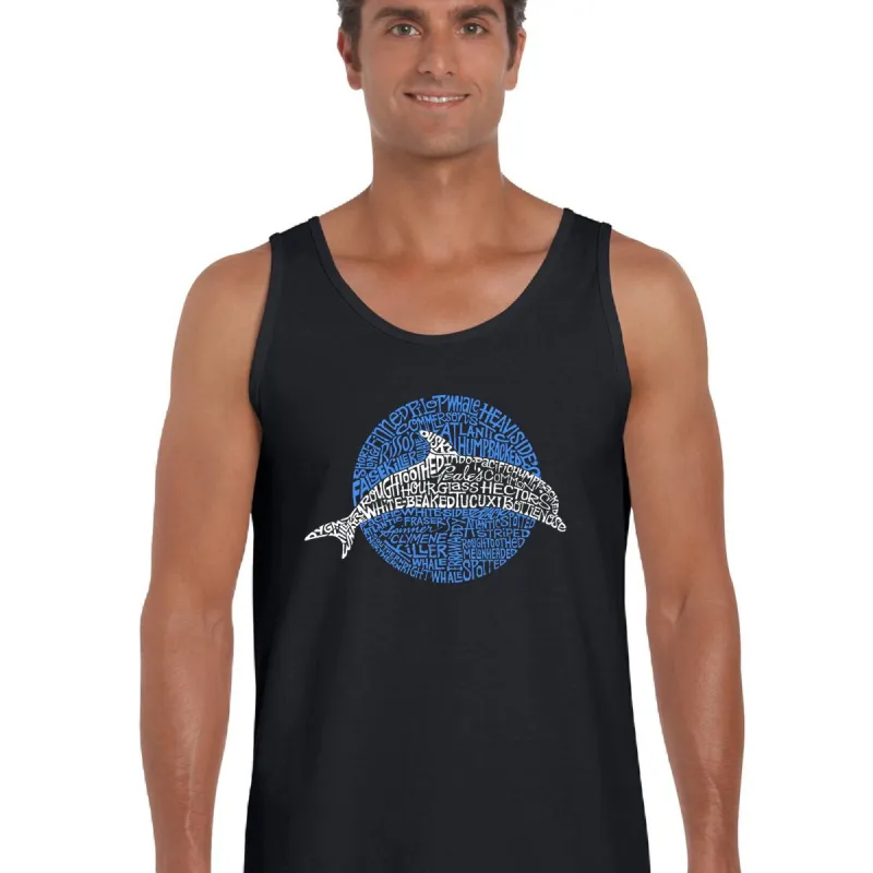 Species of Dolphin -  Men's Word Art Tank Top sold by LA Pop Art