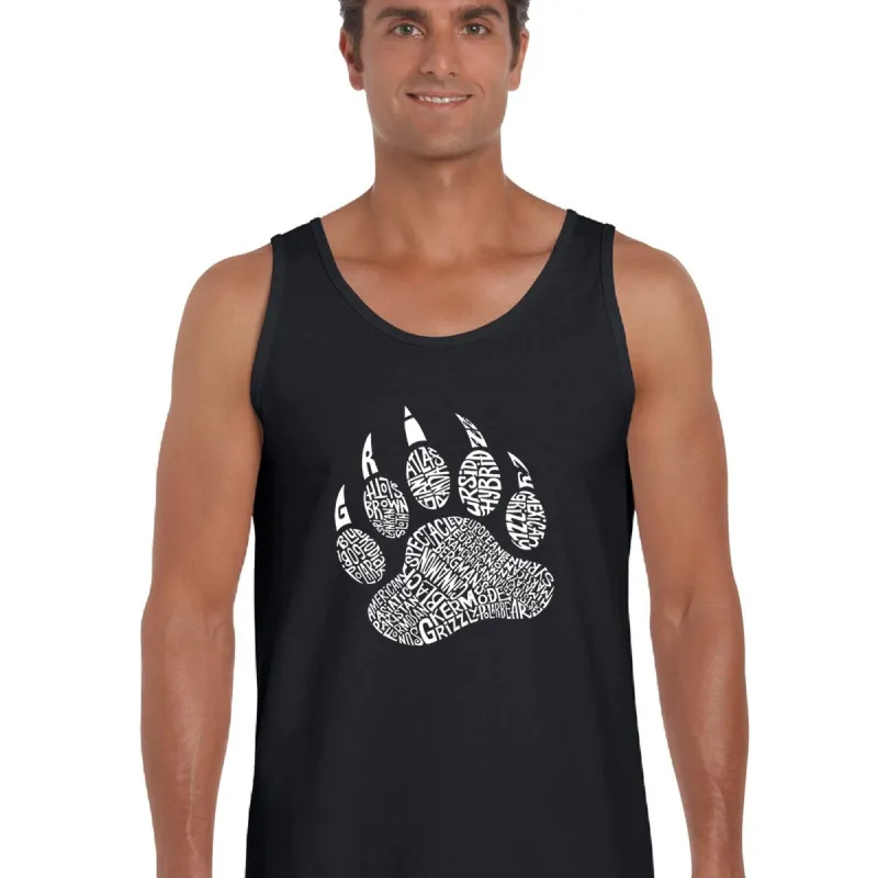 Types of Bears -  Men's Word Art Tank Top sold by LA Pop Art