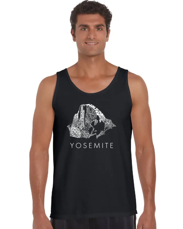 Yosemite -  Men's Word Art Tank Top sold by LA Pop Art