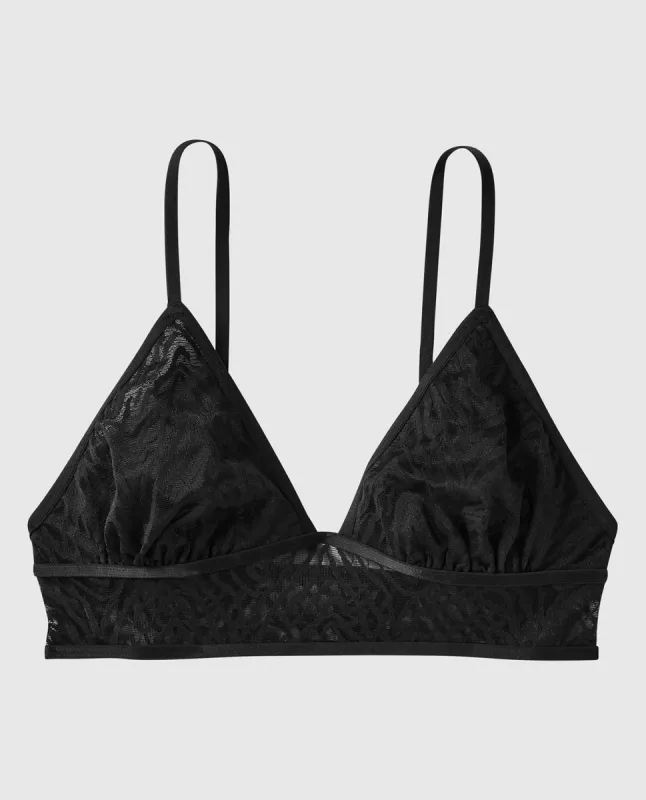Mesh Bralette with Printed Mesh sold by La SENZA