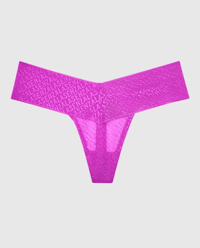 V-Waist Thong Panty sold by La SENZA