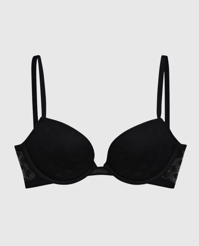 Push Up Bra with Allover Mesh sold by La SENZA