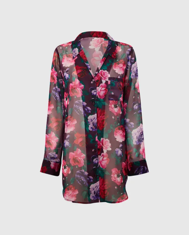 Sheer Sleep Shirt sold by La SENZA