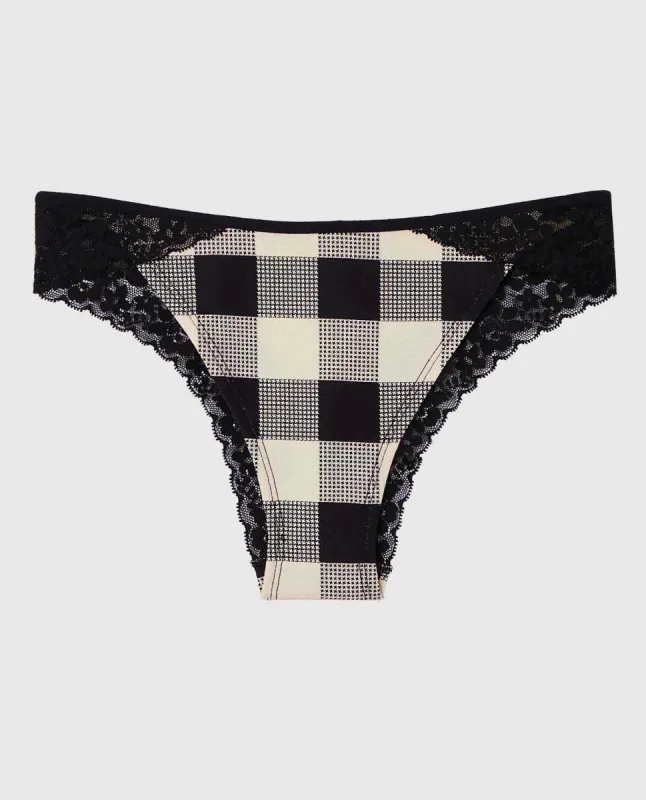 Cheeky Panty with Lace Trim sold by La SENZA