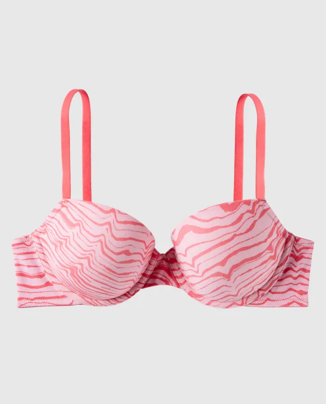 Smooth Cotton Lightly Lined Demi Bra sold by La SENZA