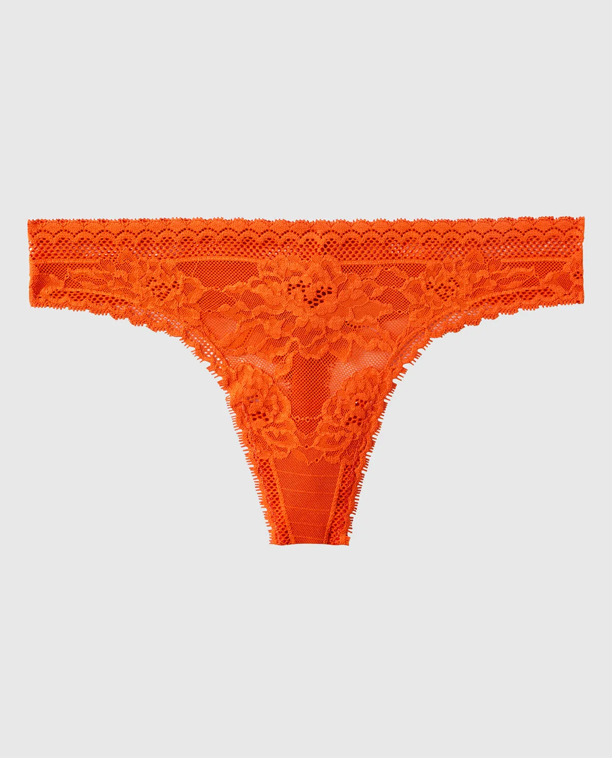 Lace Thong Panty sold by La SENZA