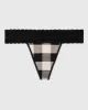 Thong Panty with Lace Trim sold by La SENZA