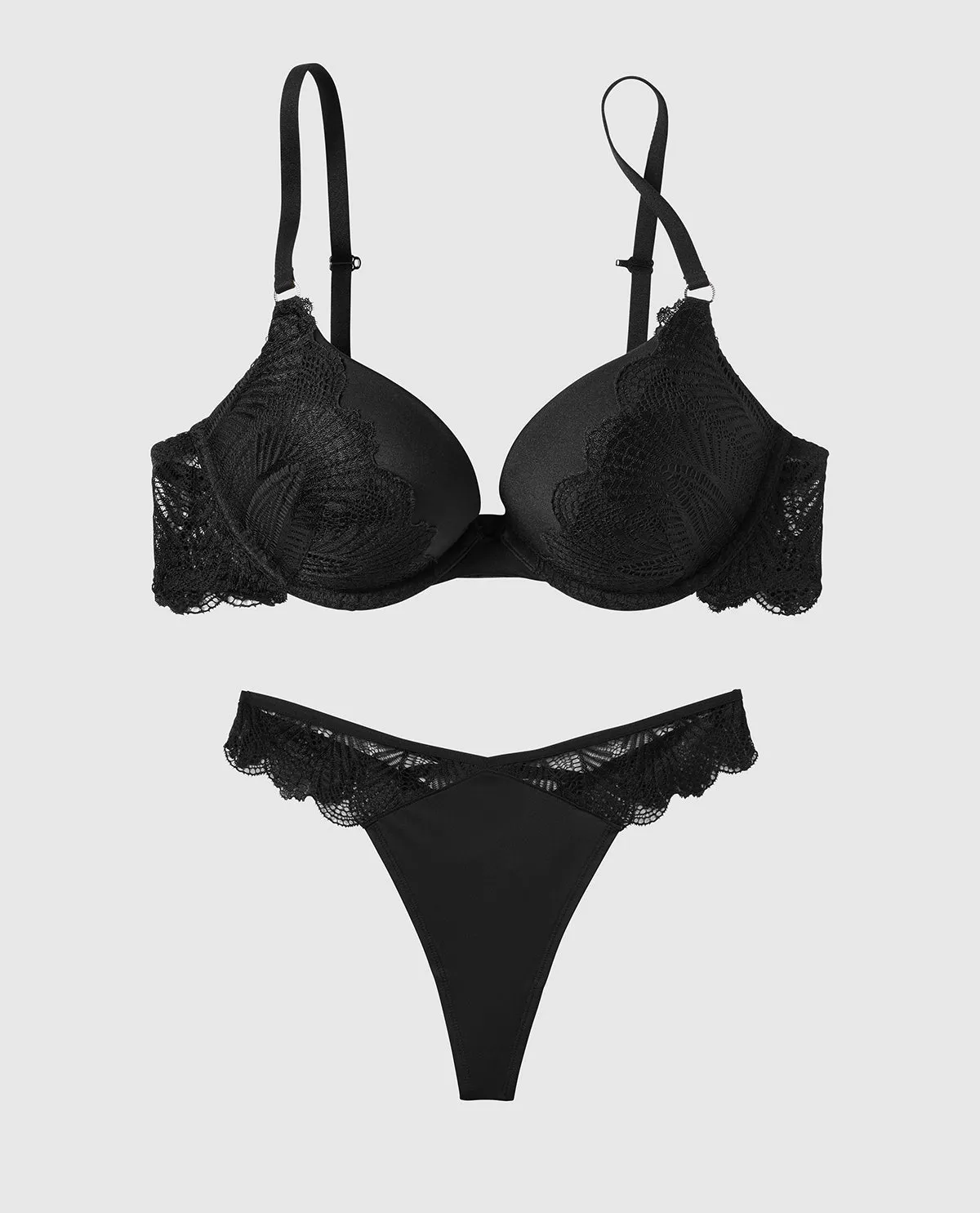 Up 2 Cup Push Up Bra with Allover Lace sold by La SENZA product image thumbnail 2