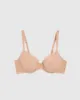 Lightly Lined Full Coverage Bra with Allover Lace in Rosetan sold by La SENZA