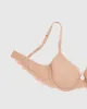 Lightly Lined Full Coverage Bra with Allover Lace in Rosetan sold by La SENZA