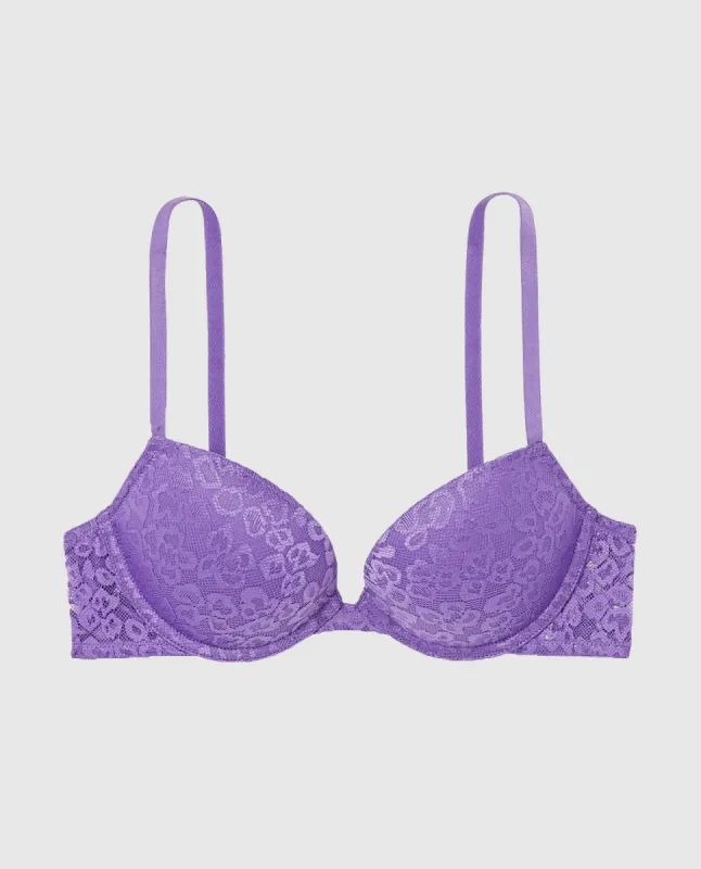 Push Up Bra with Allover Lace sold by La SENZA