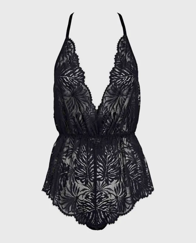 Lace Romper sold by La SENZA