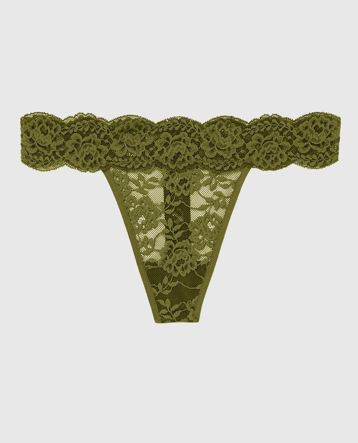 Lace Thong Panty sold by La SENZA