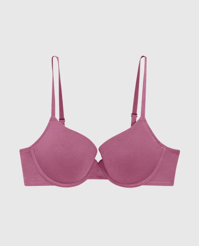 Smooth Cotton Lightly Lined Demi Bra sold by La SENZA