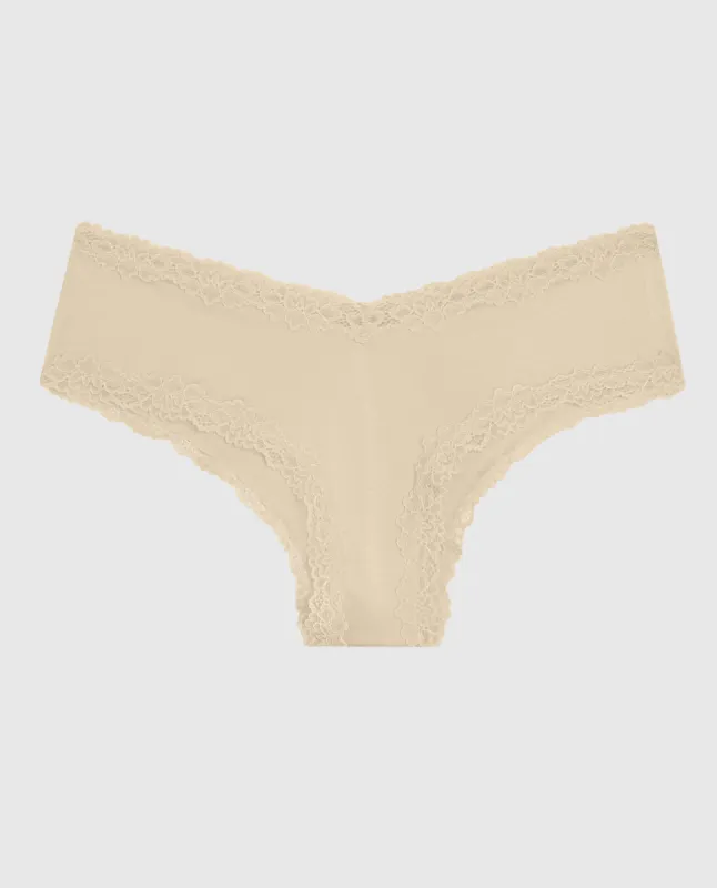 Lace Trim Cheeky Panty sold by La SENZA