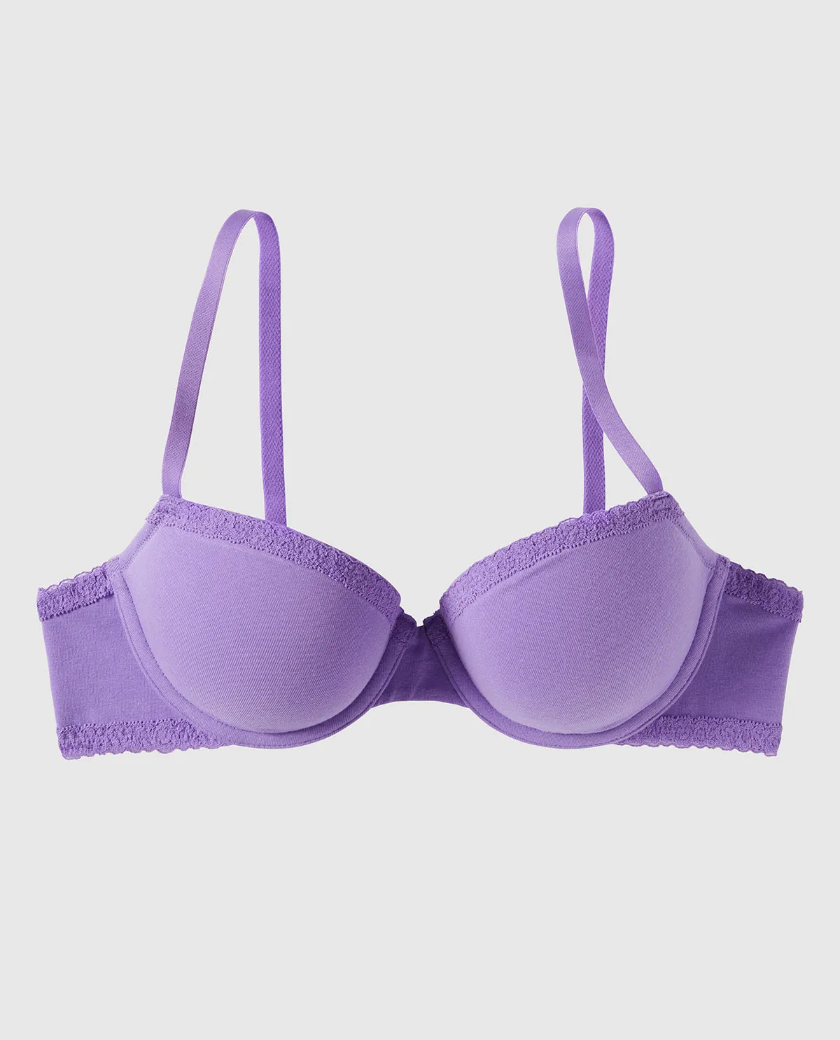 Smooth Cotton Lightly Lined Demi Bra sold by La SENZA
